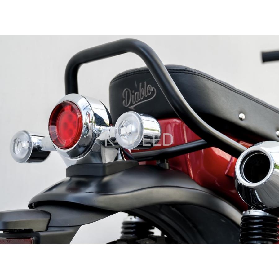 K-SPEED Diablo DAX ST125 DX028 リアフェンダーカバー ブラック 艶