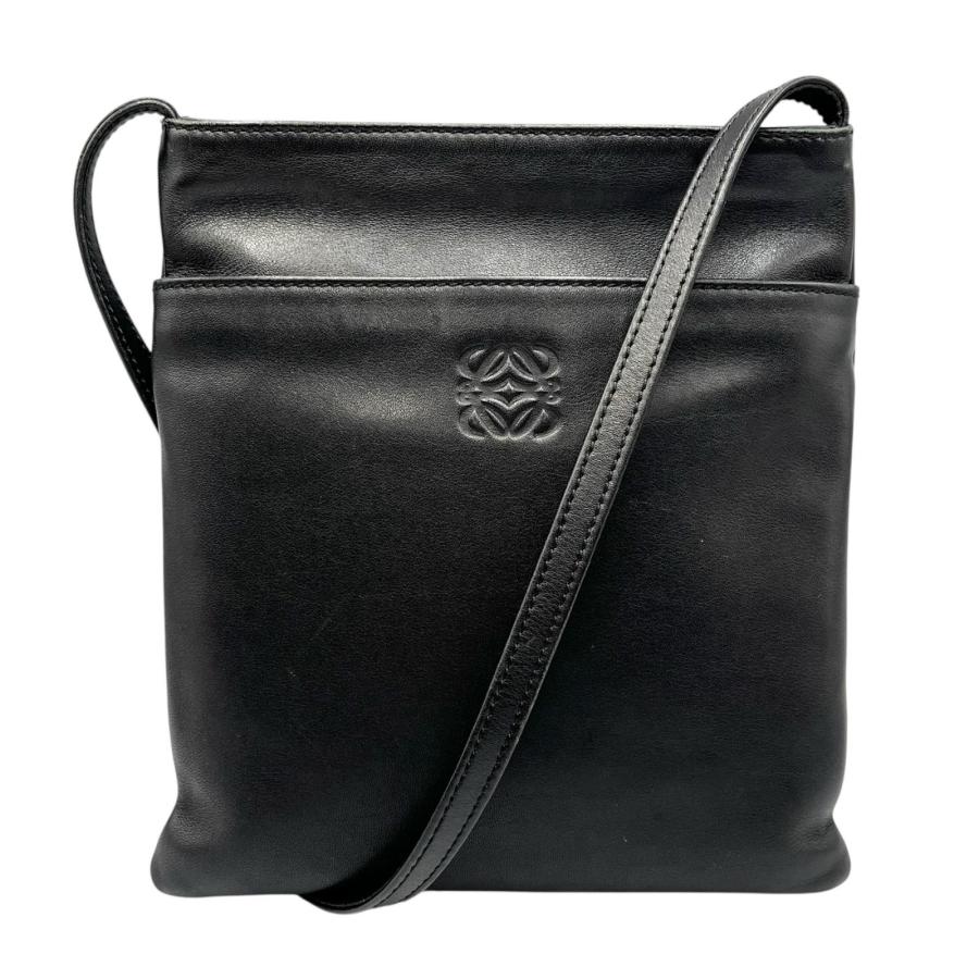 LOEWE（ロエベ） ☆ ショルダーバッグ アナグラム サコッシュ レザー