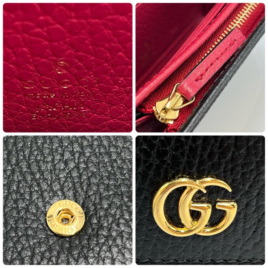 GUCCI（グッチ） 二つ折り財布 日本限定 ダブルG ミディアム