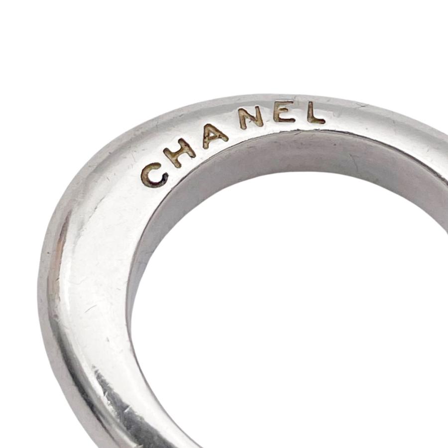 CHANEL（シャネル） フープピアス ロゴ 925 シルバー ヴィンテージ
