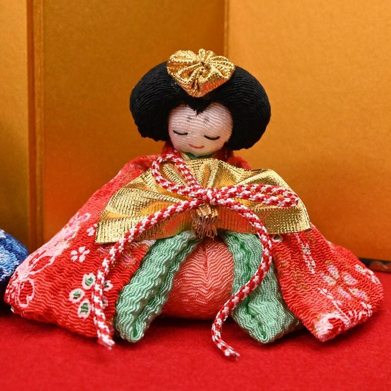 N-35 手作りキット ちりめん細工のおひなさま 19013 手芸のハグルマ