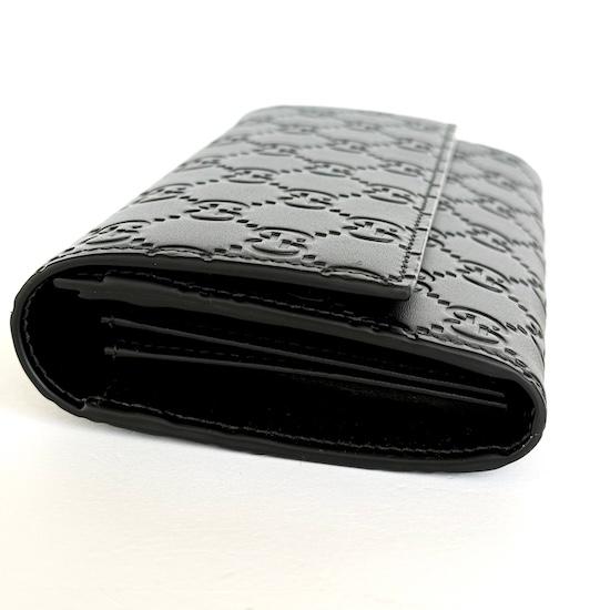 GUCCI（グッチ） 最新作! 二つ折り 長財布 ブラック 779785 CWC1G 1000