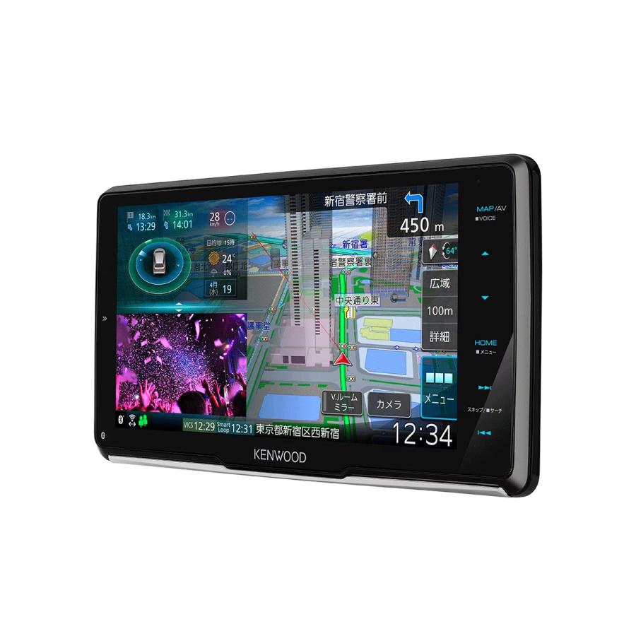 彩速ナビ ケンウッド MDV-M910HDF 9インチ フローティング KENWOOD