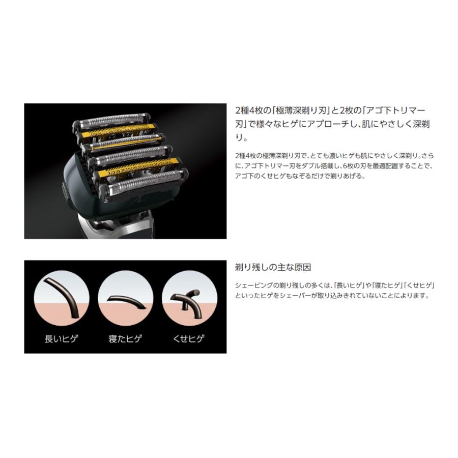 ラムダッシュ パナソニック ラムダッシュPRO ES-LS5B 6枚刃 シェーバー