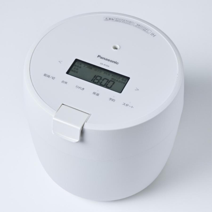 Panasonic（パナソニック） 訳アリ 箱痛み品 炊飯器 ホワイト SR-R10A