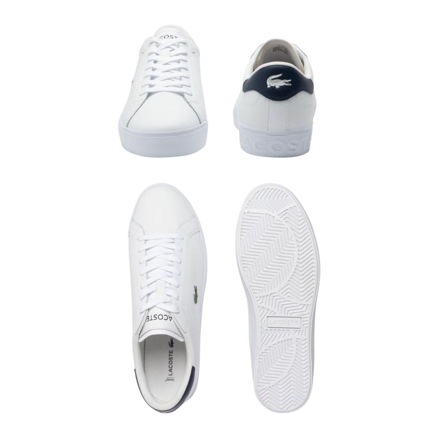 LACOSTE（ラコステ） レザースニーカー メンズ LACOSTE POWERCOURT