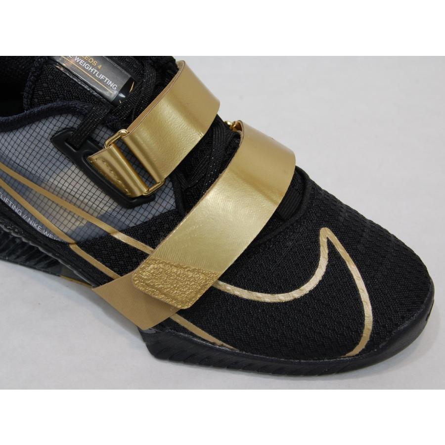NIKE（ナイキ） NIKE Romaleos 4 Black/Gold ロマレオス 4 ブラック