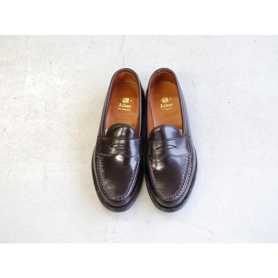 ALDEN（オールデン） ALDEN 986 VAN LAST penny loafer dark burgundy