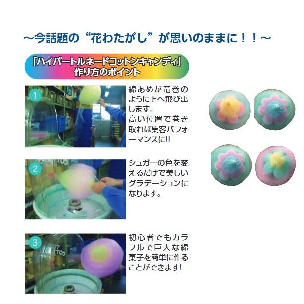 綿菓子機 TORNADO（FC-9型）ハイパートルネードコットンキャンディ花