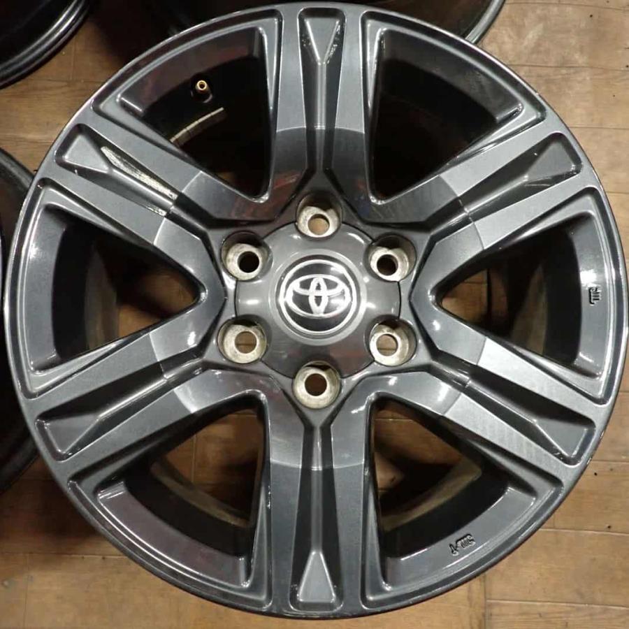 4本 会社宛送料無料 17×7.5J トヨタ GUN125 ハイラックス 後期 純正