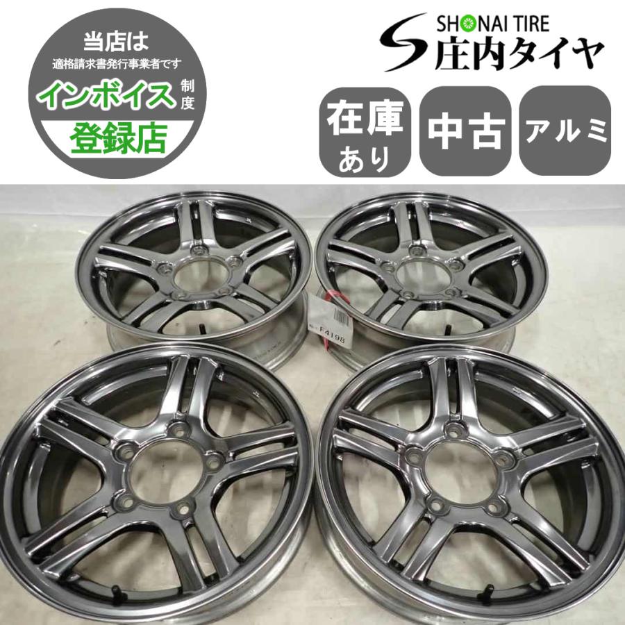 4本SET 会社宛 送料無料 16×5.5J スズキ ジムニー 純正 アルミ 5穴 PCD