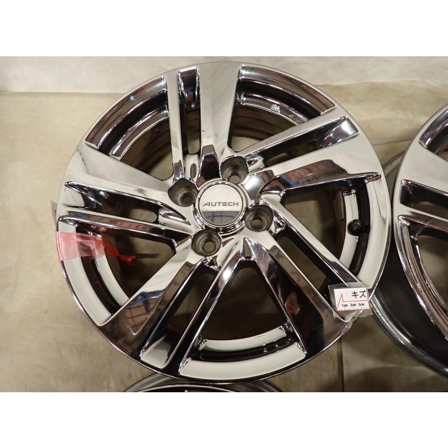 4本SET 会社宛 送料無料 15×5.5J 日産 オプション AUTECH K12 ノート