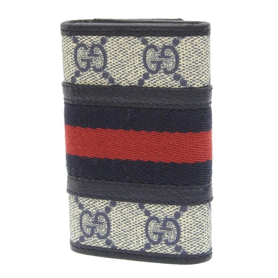 GUCCI（グッチ） オフィディア GGマーモント ロゴ キーケース6本用 GG