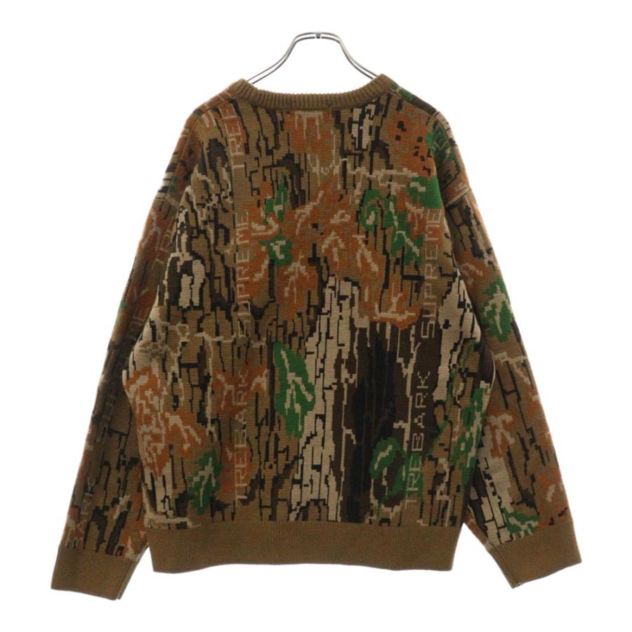 Supreme（シュプリーム） 22AW Trebark Camo Sweater カモ柄 クルー