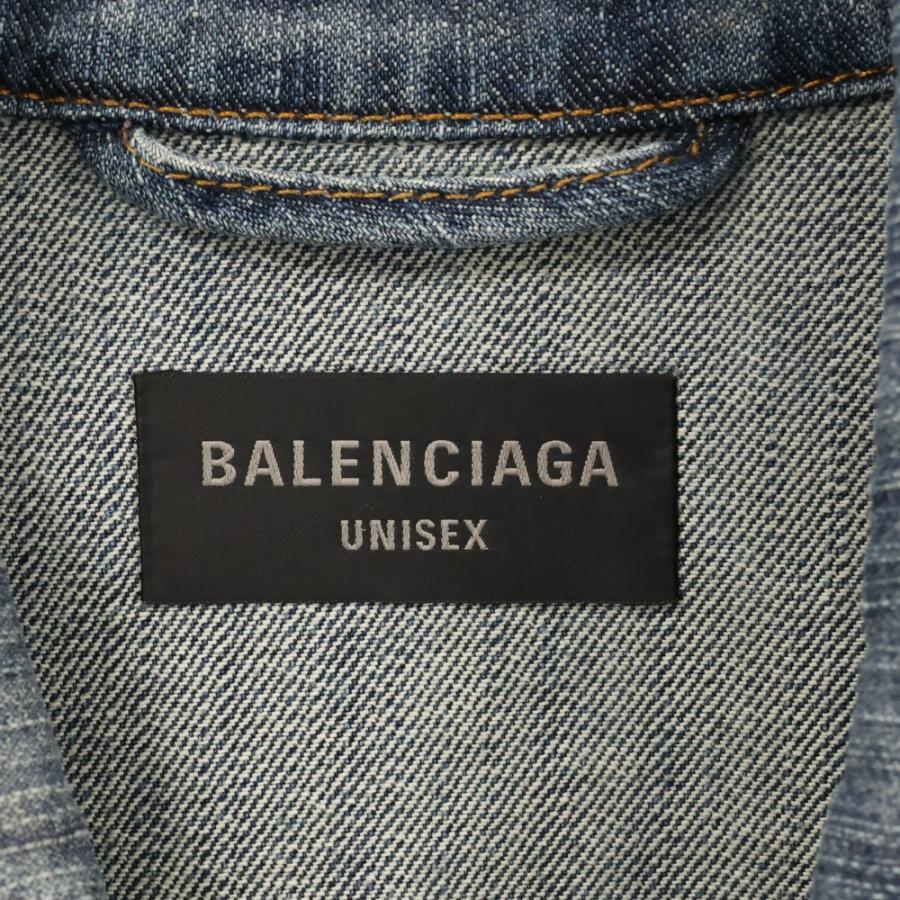 BALENCIAGA（バレンシアガ） Y2K袖トライバルデニムジャケット