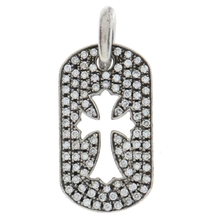 CHROME HEARTS（クロムハーツ） D TAG SML CO CRS D ドッグタグ