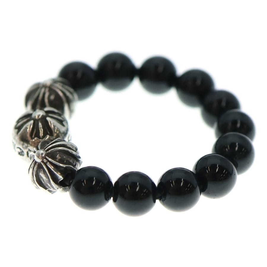 CHROME HEARTS（クロムハーツ） BEAD RING ビーズ オニキス リング