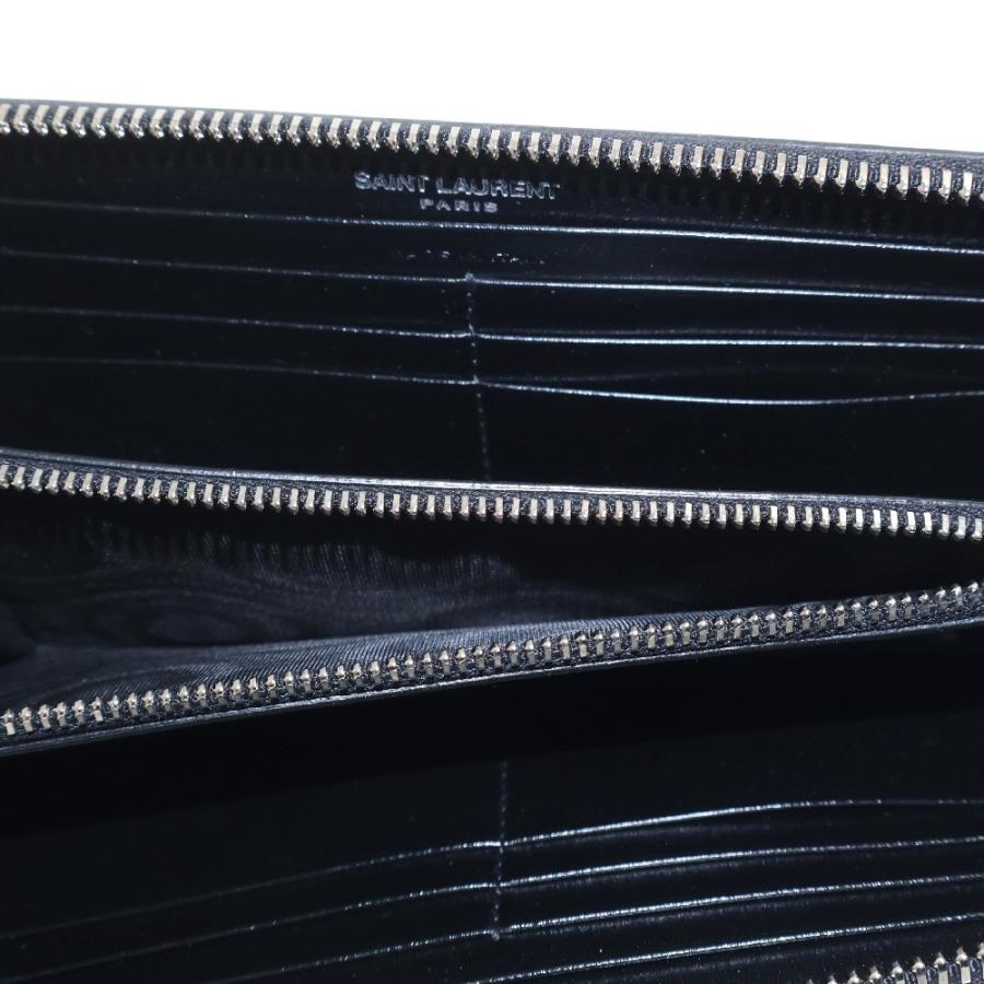 SAINT LAURENT PARIS サンローランパリ ラウンドファスナー長財布