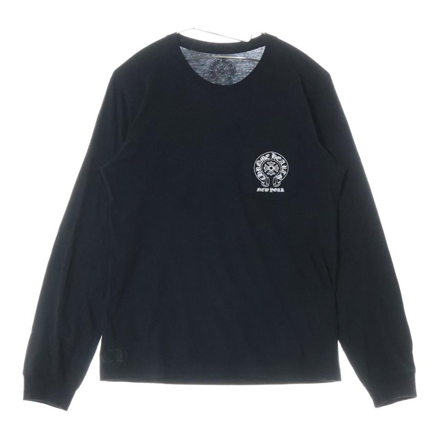 CHROME HEARTS（クロムハーツ） HORSESHOE L/S 袖フローラル バック