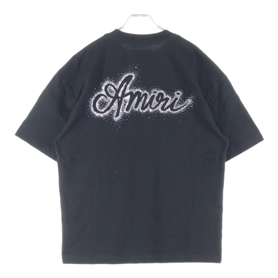 AMIRI（アミリ） ロゴ ラインストーン 半袖Tシャツ カットソー