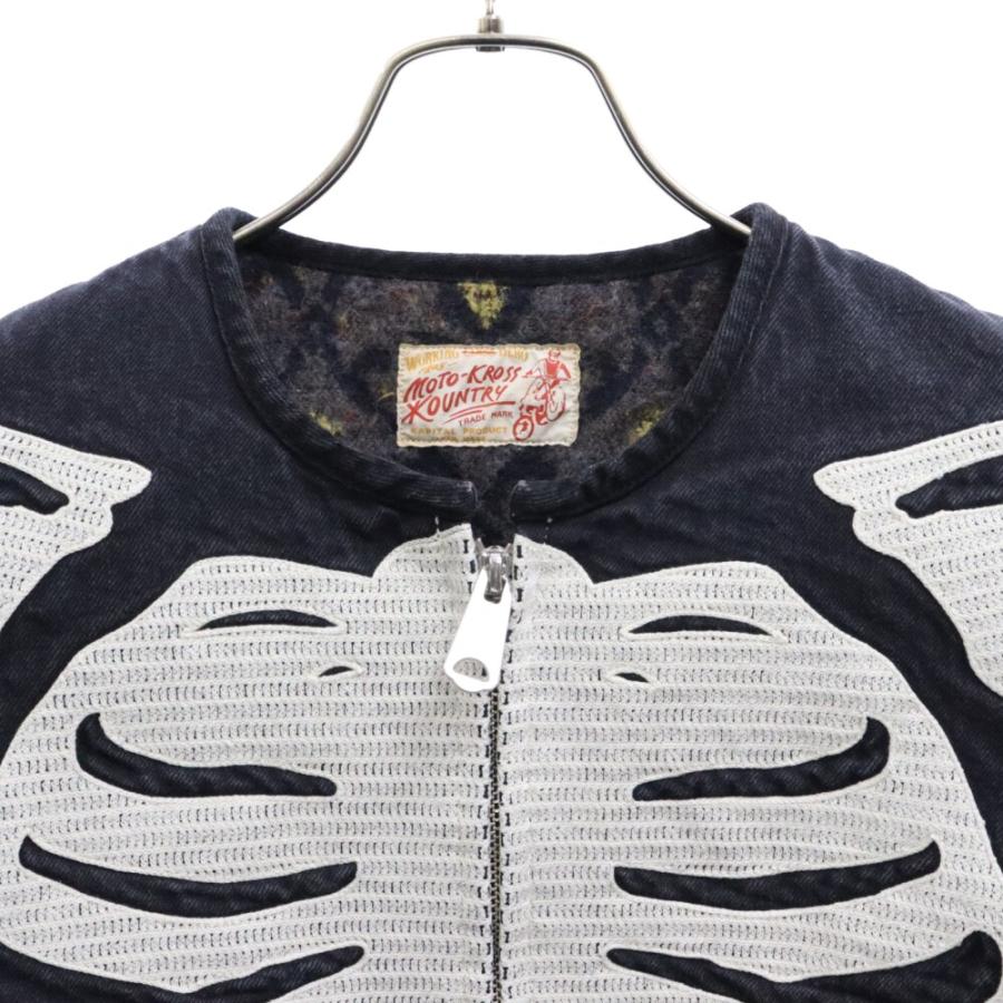 KAPITAL（キャピタル） Bone Denim Motocross Jacket 14ozモトクロス