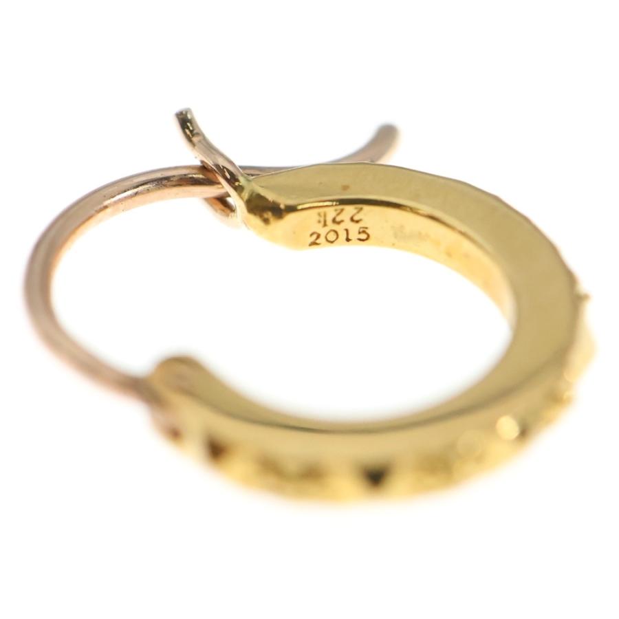 CHROME HEARTS（クロムハーツ） 22K TINY TFP HOOP トゥルーファッキン