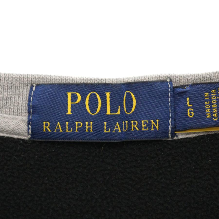 POLO RALPH LAUREN（ポロ・ラルフローレン） ポニー刺繍 裏起毛 クルー