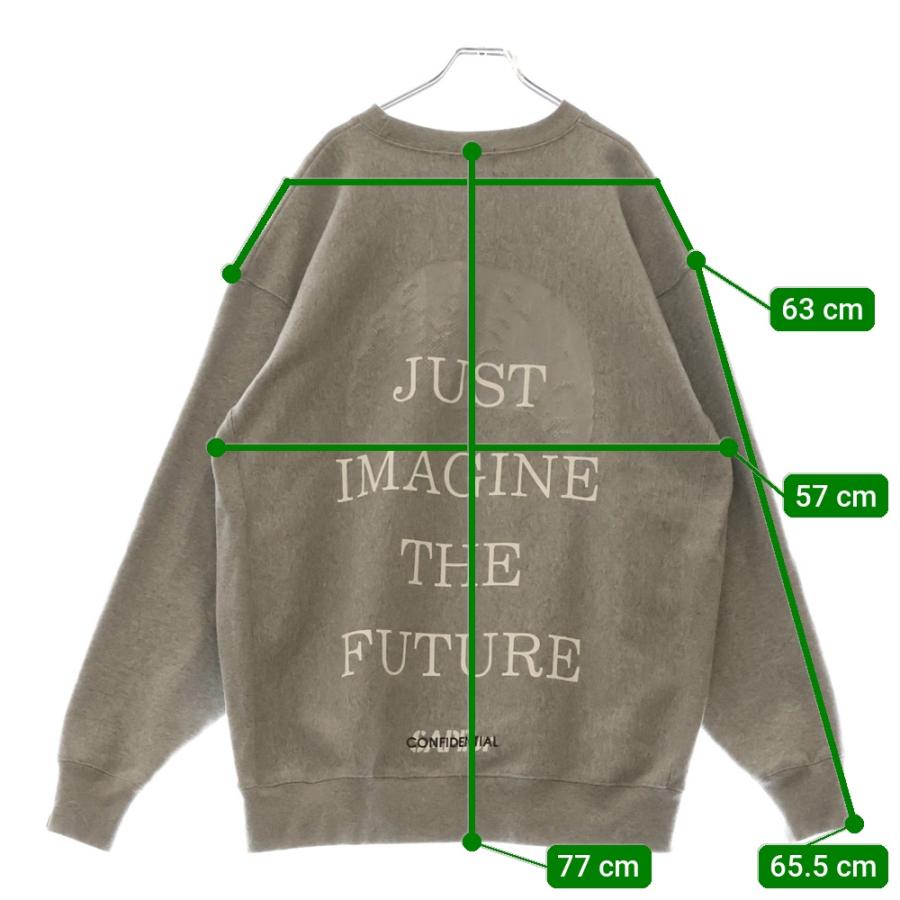 SAPEur サプール JUST IMAGINE THE FUTURE DoTMAN CREWWNECK SWEAT
