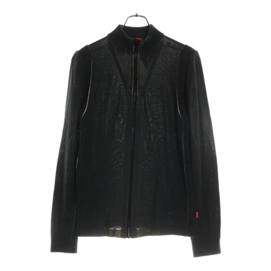 DIESEL（ディーゼル） K-DENIM-ZIP KNITWEARジップアップ ニット