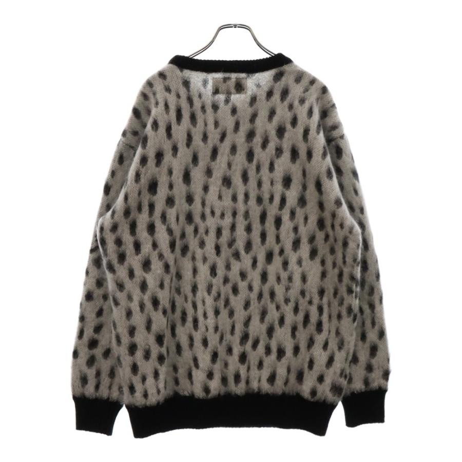 WACKO MARIA（ワコマリア） Leopard jacquard Mohair Knit Sweater