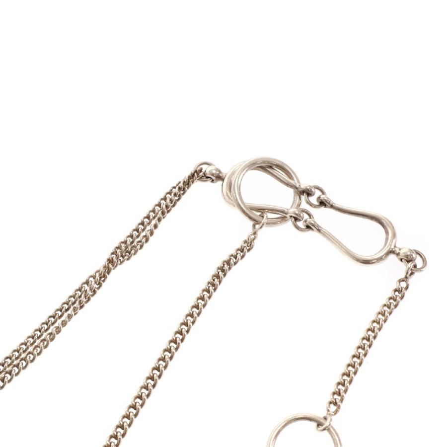 HERMES（エルメス） VINTAGE ホースビット ロングネックレス シルバー