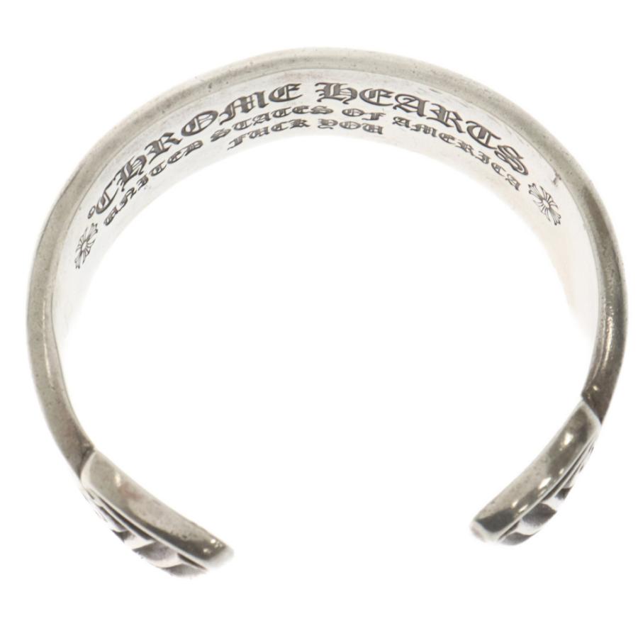 CHROME HEARTS（クロムハーツ） CH SCROLL LABEL スクロールラベルカフ