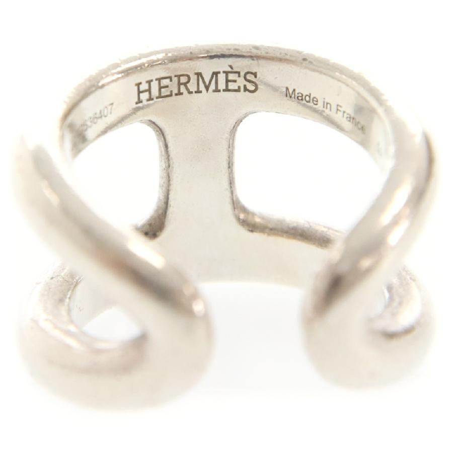 HERMES（エルメス） オスモズ GM リング シルバー 59(16.5号) : BRING