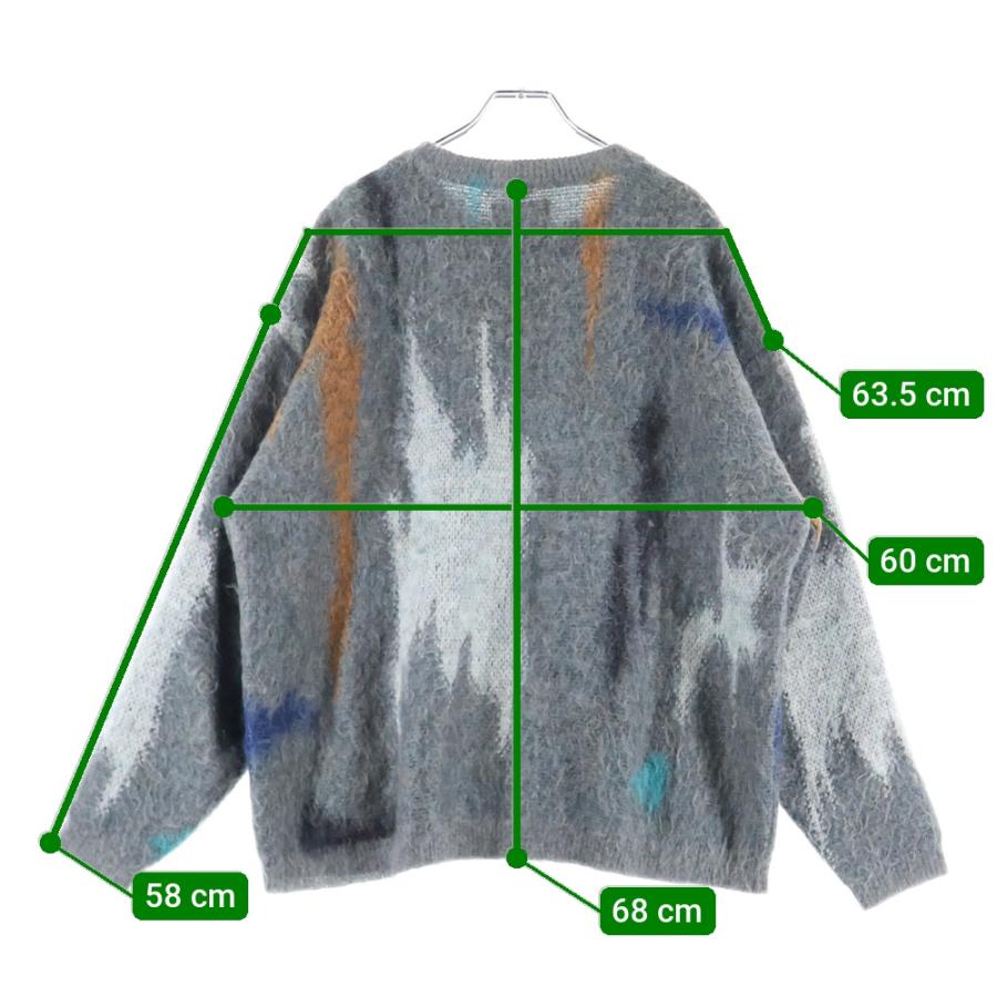 YOKE ヨーク 22AW STILL JACQUARD CREWNEC モヘア混 クルーネック