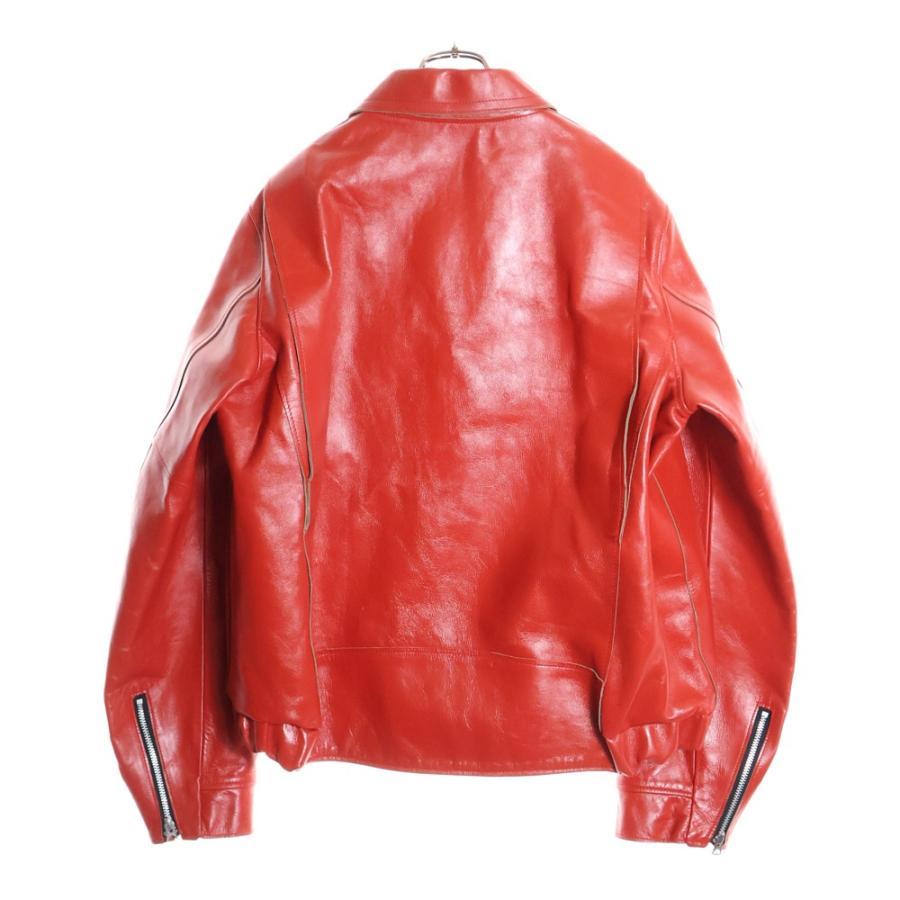 sacai（サカイ） 25SS LEATHER JACKET マルチポケット ジップアップ
