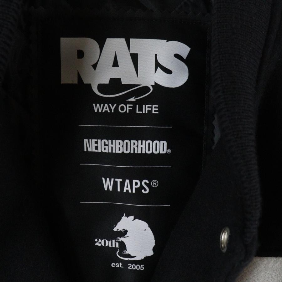 RATS（ラッツ） ×NEIGHBORHOOD×WTAPS 20th レザー×メルトン