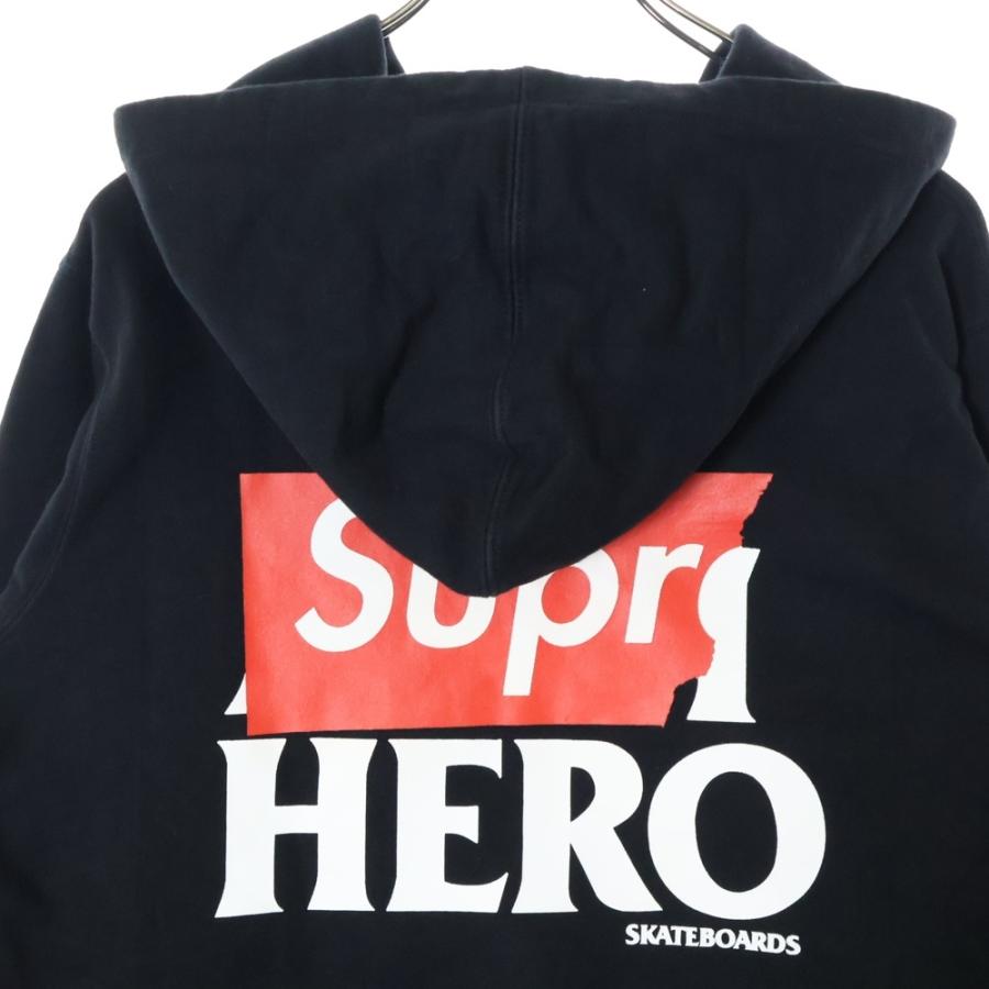 Supreme（シュプリーム） 14SS ×ANTI HERO Zip Up Hoodie Sweat Shirt