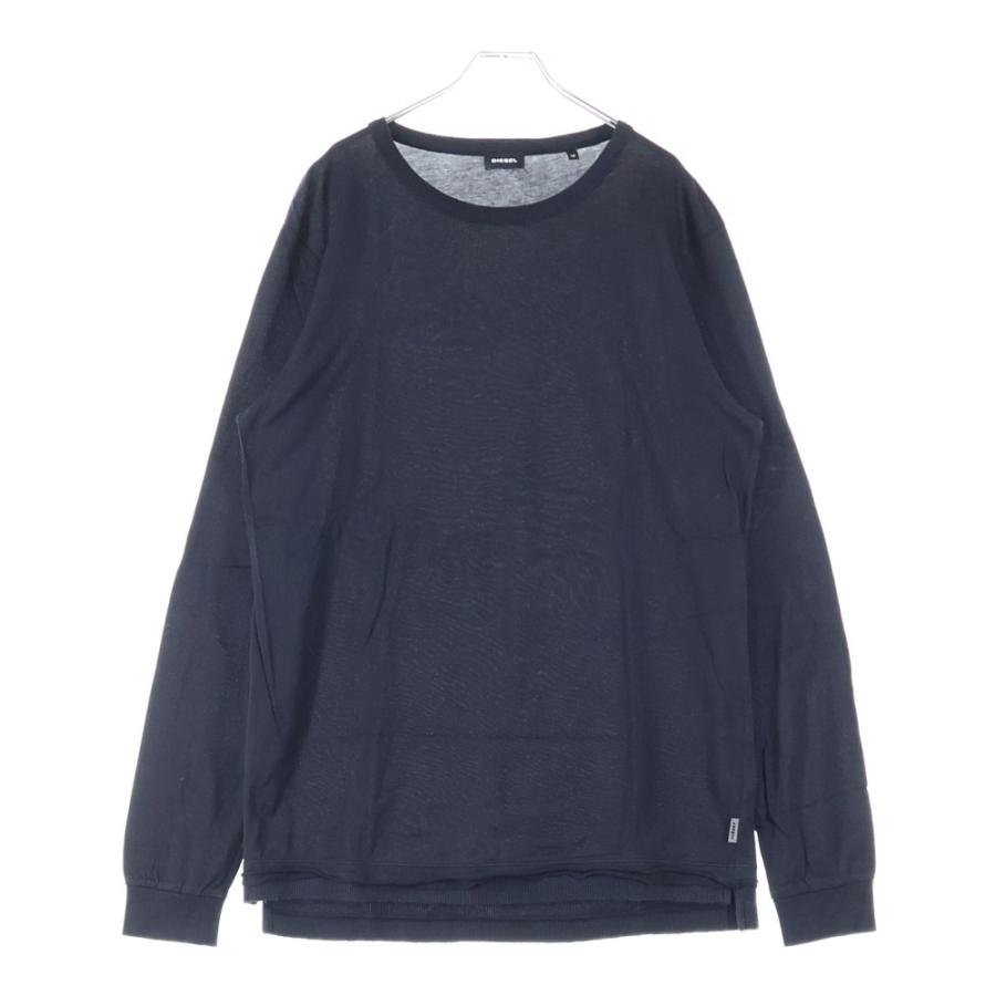 DIESEL（ディーゼル） リブ ロングスリーブ 長袖Tシャツ カットソー