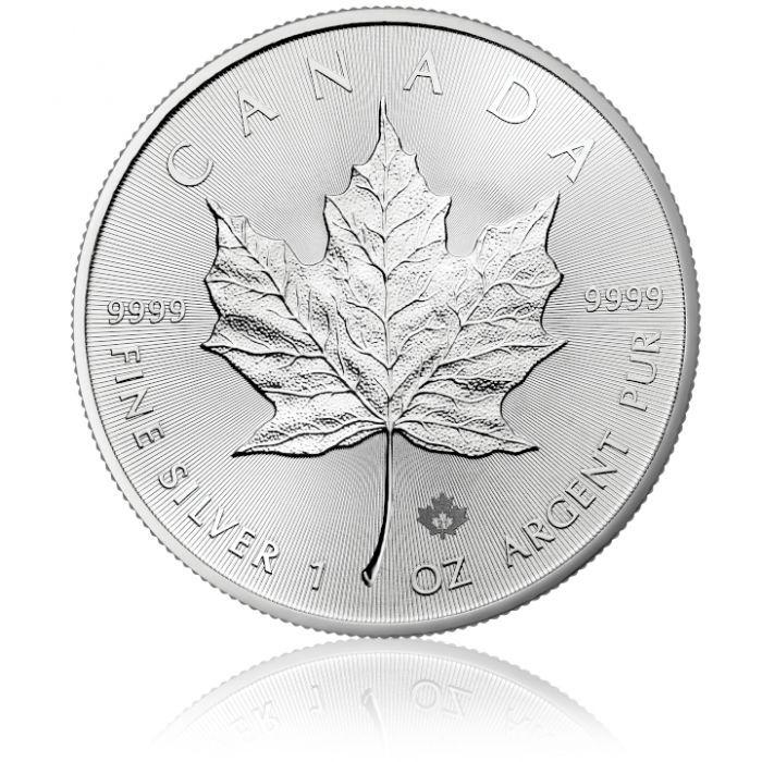 メイプルリーフ 銀貨 2021年 カナダ造幣局発行 1オンス : SILVER ROUND