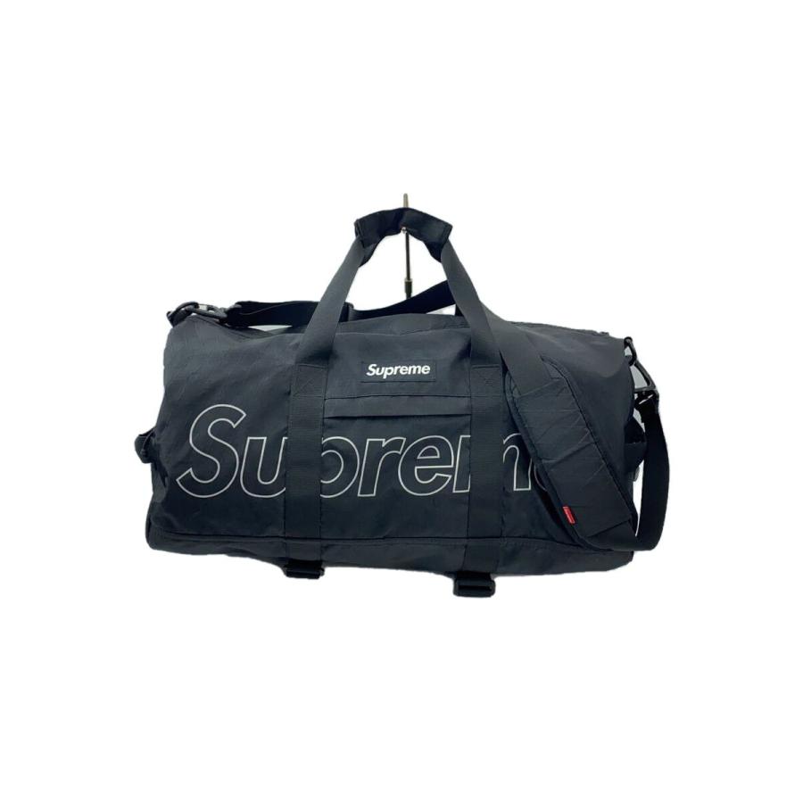 Supreme◇ボストンバッグ/ポリエステル/BLK/無地// : セカンド