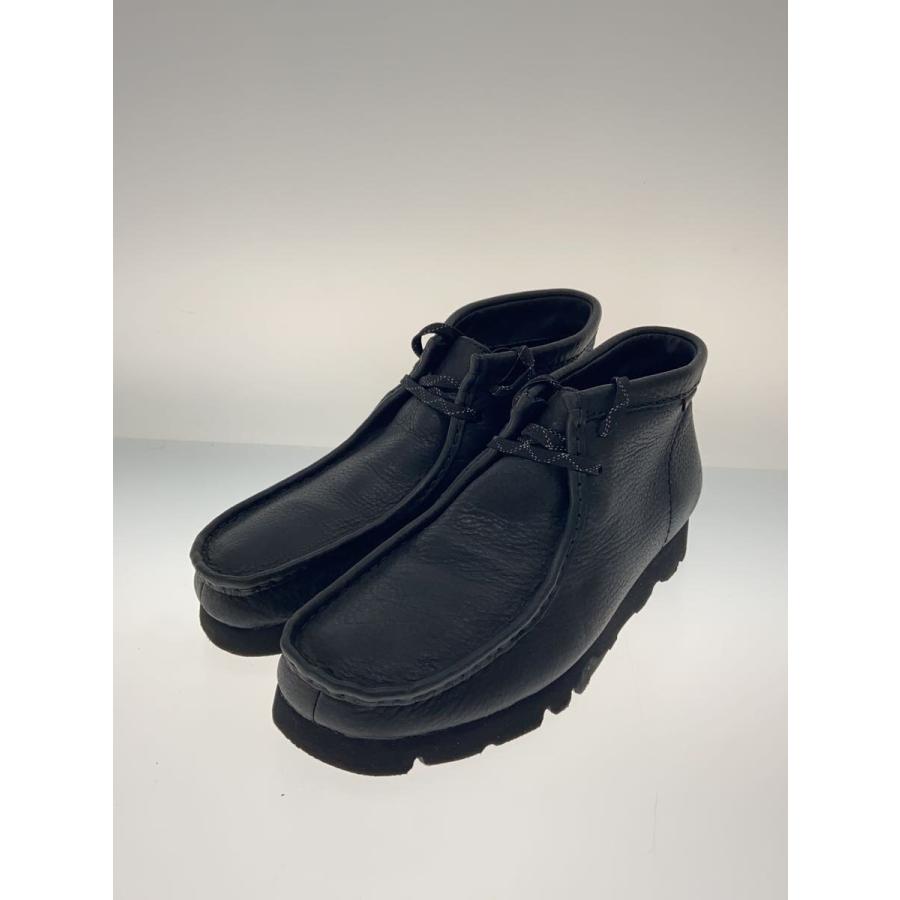 Clarks◇GORE-TEX/WALLABEE BT GTX/26cm/BLK/ゴアテックス