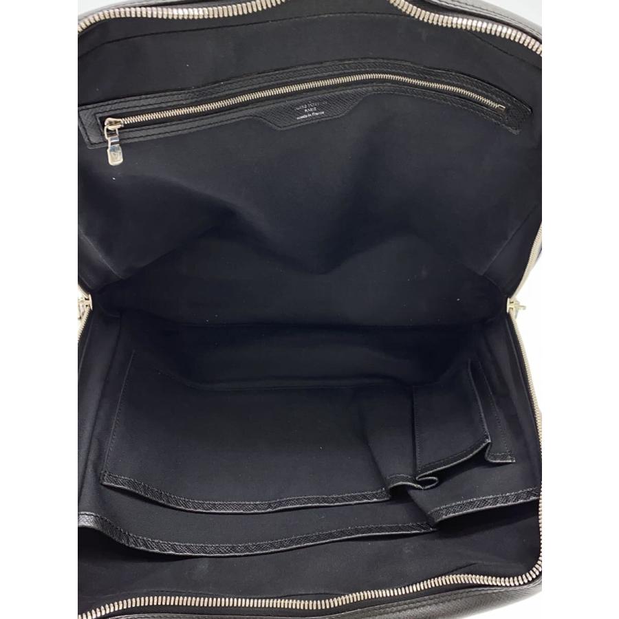 LOUIS VUITTON◇イゴール_タイガ_BLK/ビジネスバッグ/ブラック/ルイ