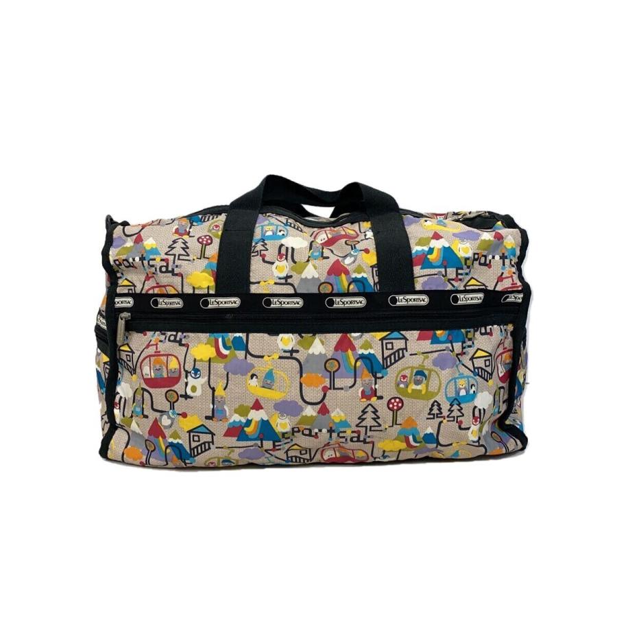 LESPORTSAC◇ボストンバッグ/--/マルチカラー/総柄 : セカンド