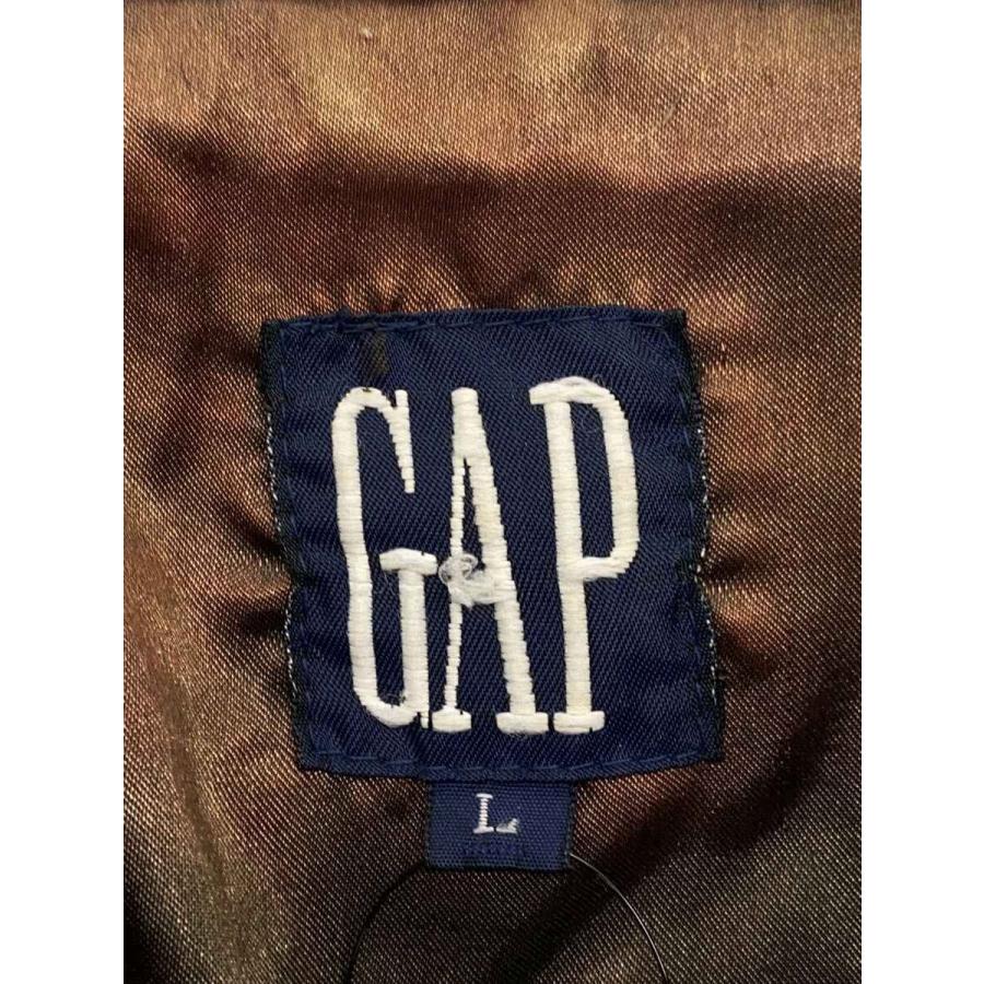 GAP◇OLD GAP/90s/紺タグ/A-2/レザージャケット/SIZE:L/ブラウン