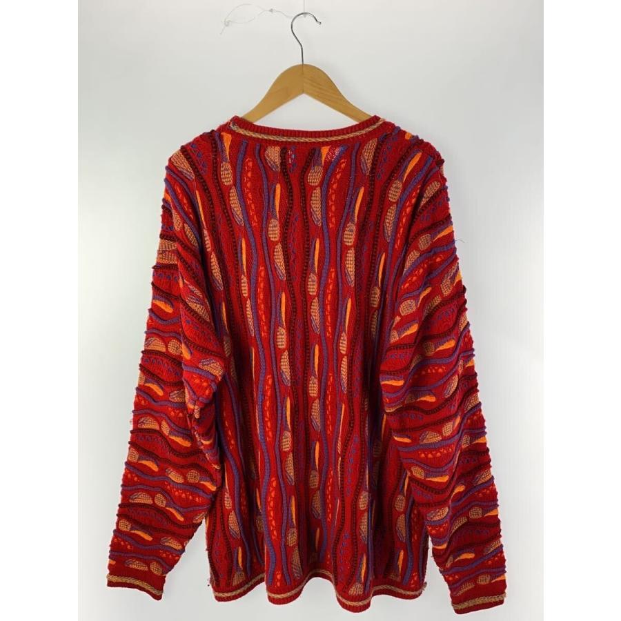 COOGI◇ニット・セーター(厚手)/--/--/RED/総柄 : セカンドストリート