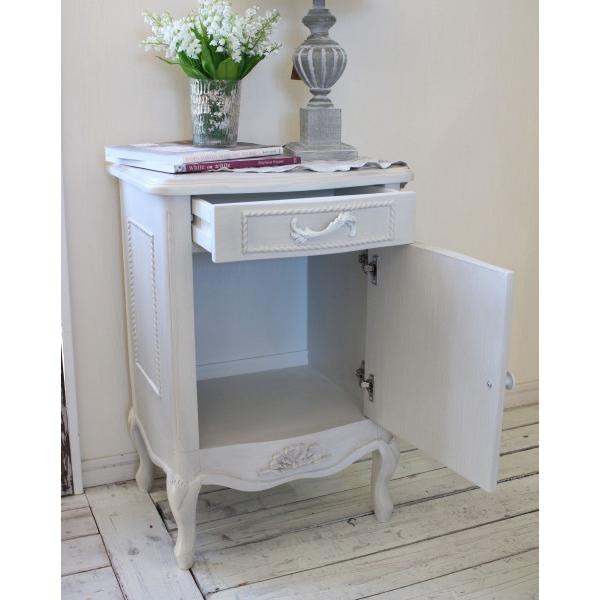 サイドテーブル サイドキャビネット ナイトテーブル 猫脚 洋風