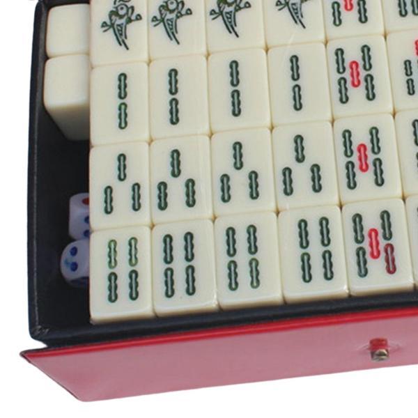 ミニ中国麻雀ゲーム セット ボード ゲーム Maj Jongg、ファミリー