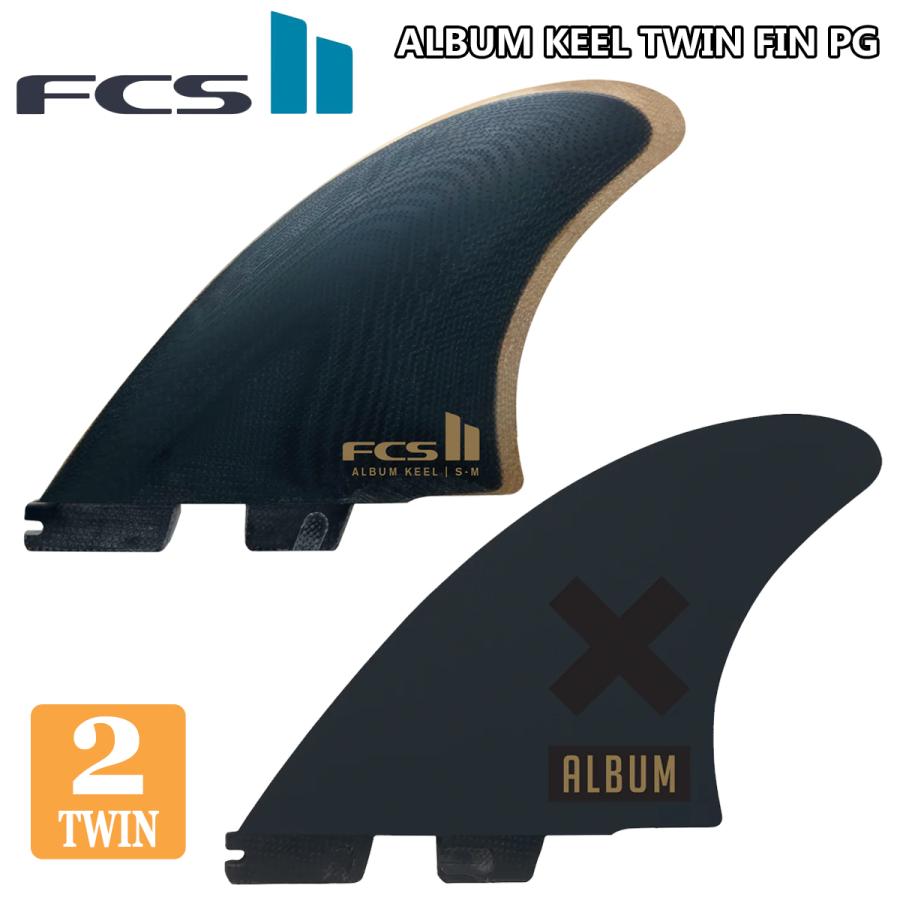 FCS 26 FCS2 フィン ツインフィン ALBUM KEEL TWIN FIN PG アルバム