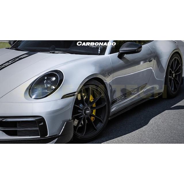 PORSCHE ポルシェ 992 カレラ 左ハンドル用 ドライカーボン ミラー