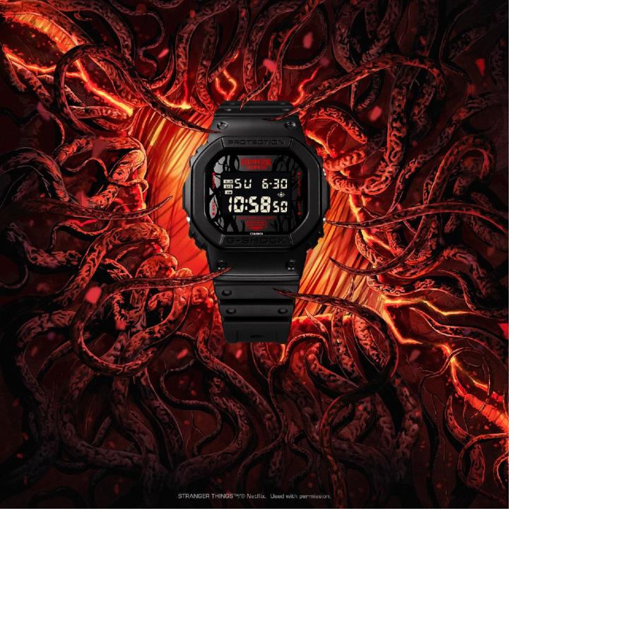 G-SHOCK Stranger Thingsコラボレーションモデル DW-5600STT-1JR
